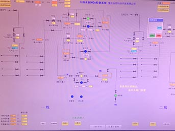 回转窑煤管上窑现场